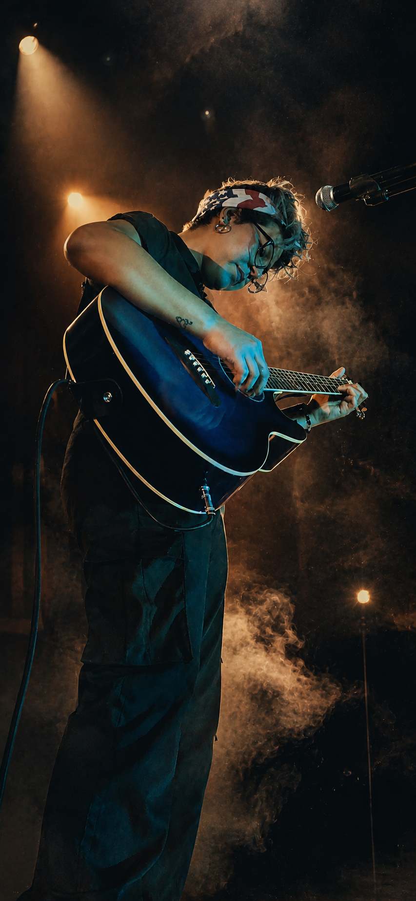 Lau Suárez y su banda en vivo